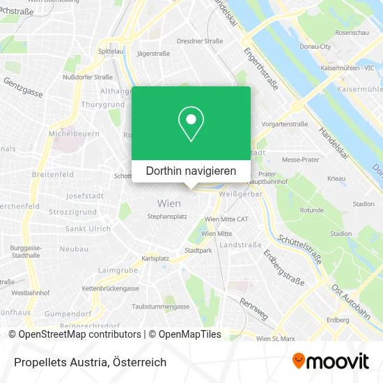 Propellets Austria Karte
