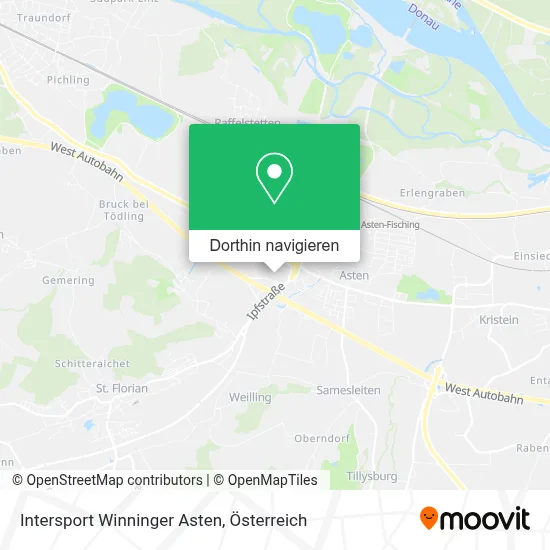 Intersport Winninger Asten Karte