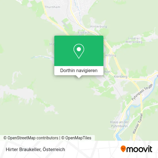 Hirter Braukeller Karte