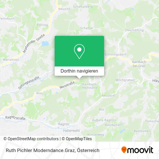Ruth Pichler Moderndance.Graz Karte