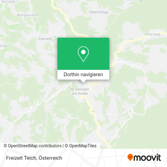 Freizeit Teich Karte