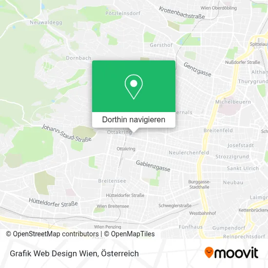 Grafik Web Design Wien Karte