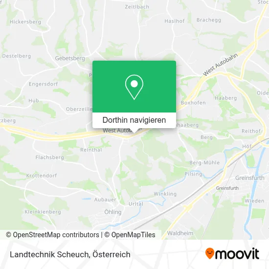 Landtechnik Scheuch Karte