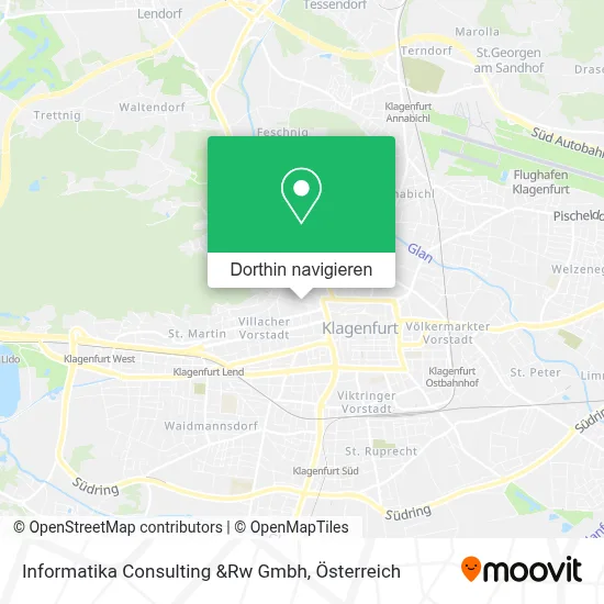 Informatika Consulting &Rw Gmbh Karte