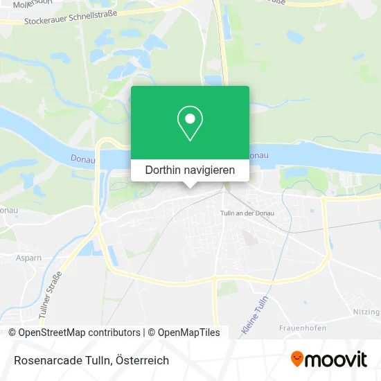 Rosenarcade Tulln Karte