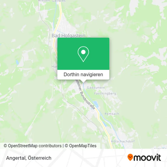 Angertal Karte