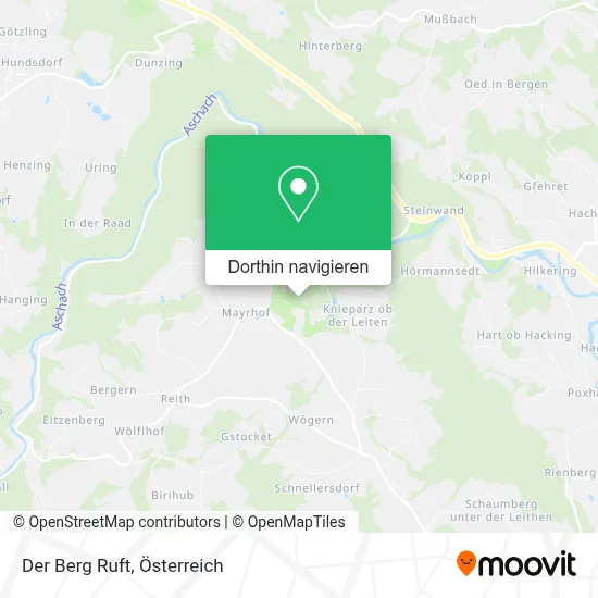 Der Berg Ruft Karte