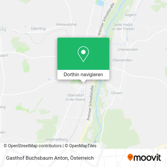 Gasthof Buchsbaum Anton Karte