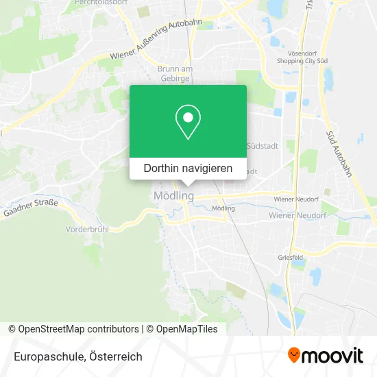 Europaschule Karte