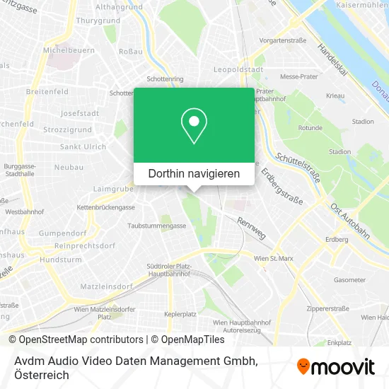 Avdm Audio Video Daten Management Gmbh Karte