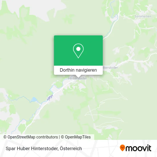 Spar Huber Hinterstoder Karte