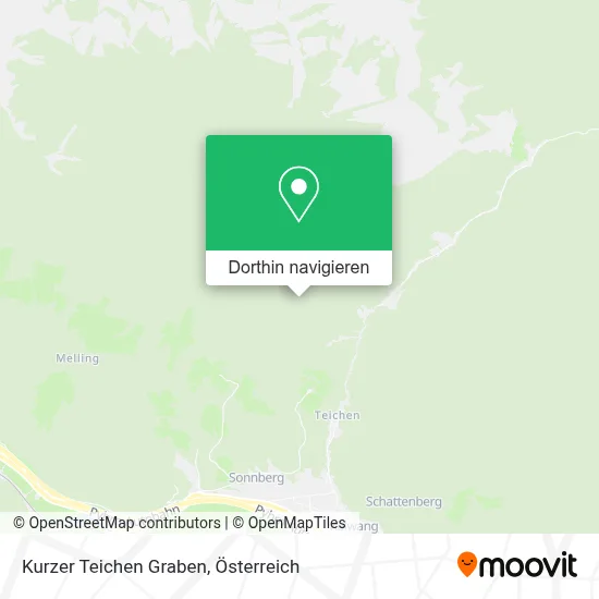 Kurzer Teichen Graben Karte