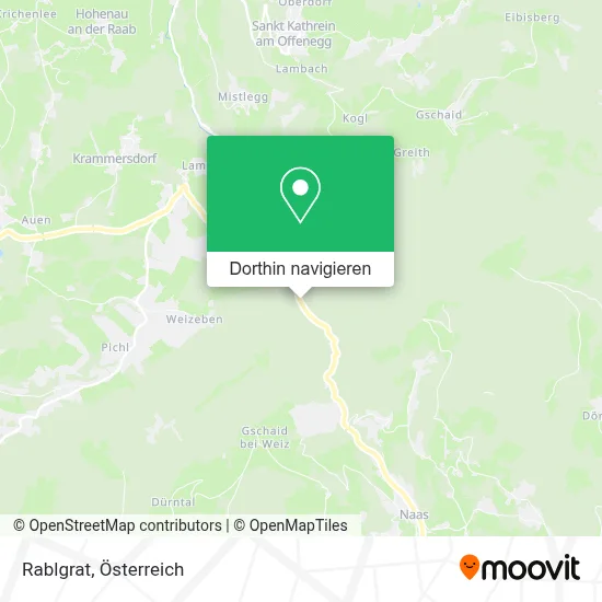 Rablgrat Karte
