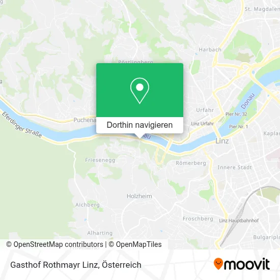 Gasthof Rothmayr Linz Karte