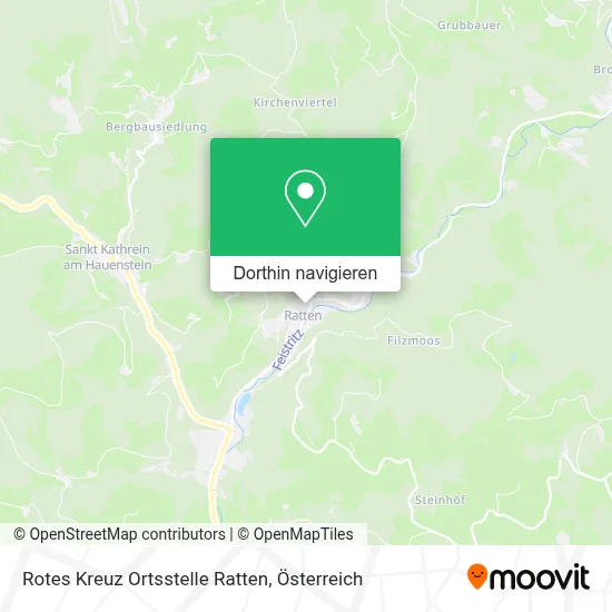 Rotes Kreuz Ortsstelle Ratten Karte