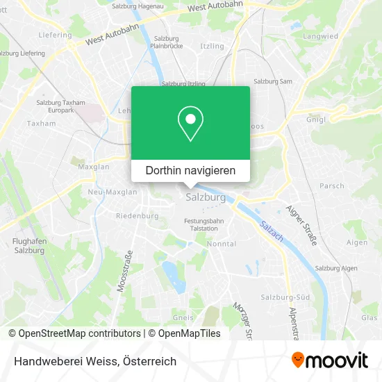 Handweberei Weiss Karte