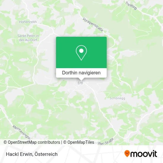 Hackl Erwin Karte