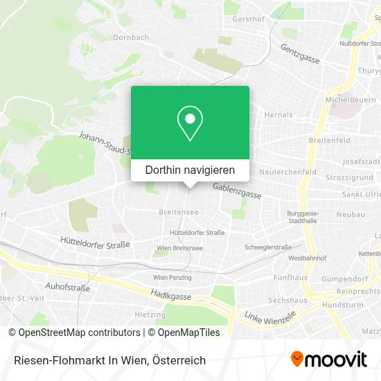 Riesen-Flohmarkt In Wien Karte