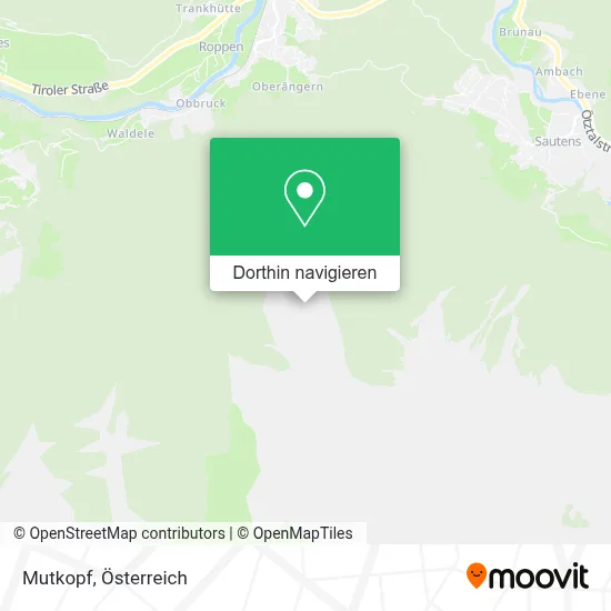 Mutkopf Karte