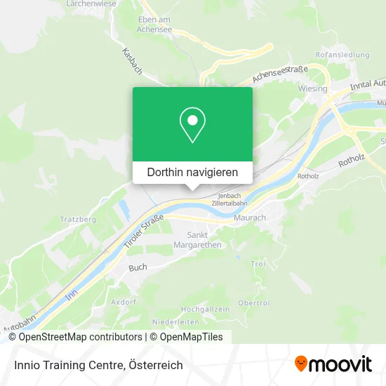 Innio Training Centre Karte