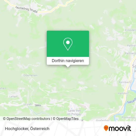 Hochglocker Karte