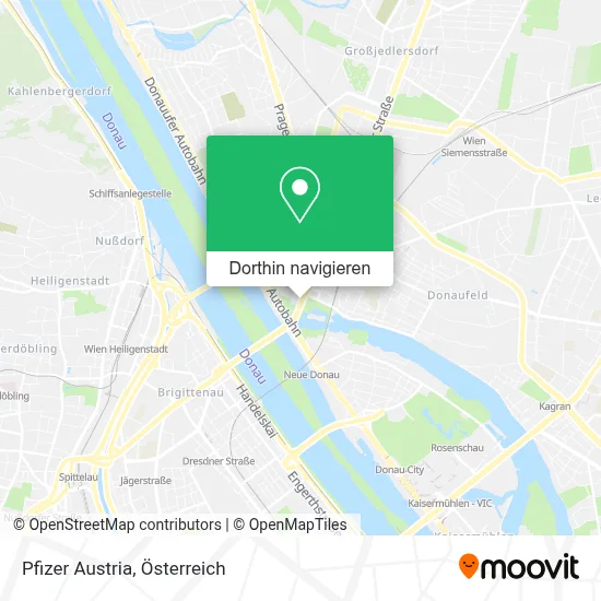Pfizer Austria Karte