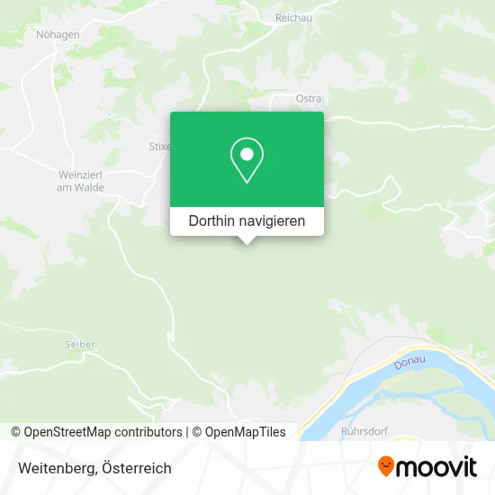 Weitenberg Karte