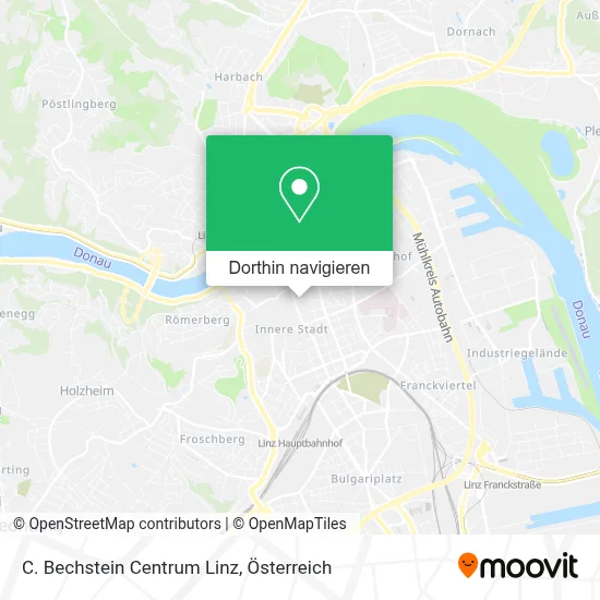 C. Bechstein Centrum Linz Karte
