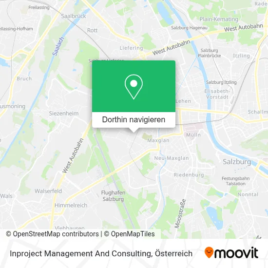 Inproject Management And Consulting Karte