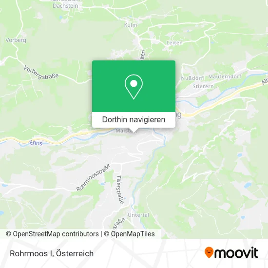 Rohrmoos I Karte