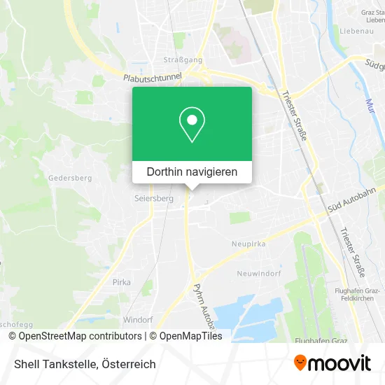 Shell Tankstelle Karte