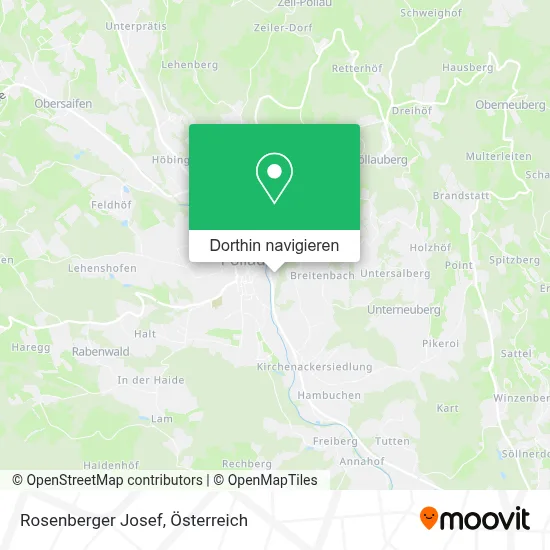 Rosenberger Josef Karte
