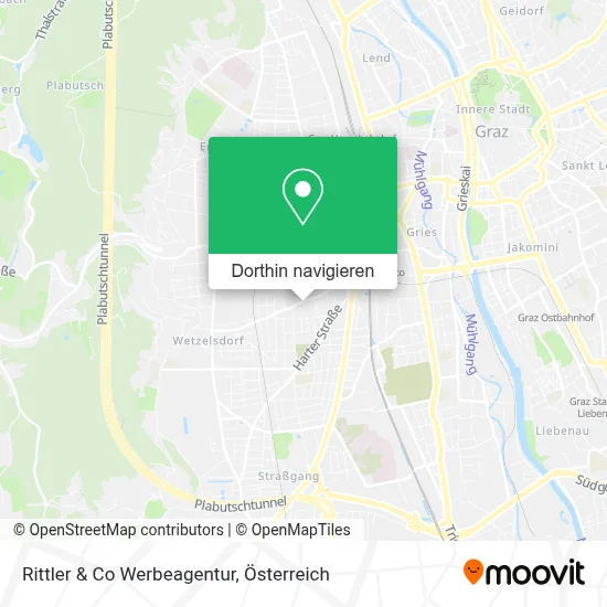 Rittler & Co Werbeagentur Karte