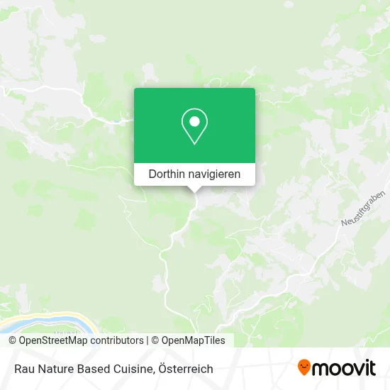 Rau Nature Based Cuisine Karte