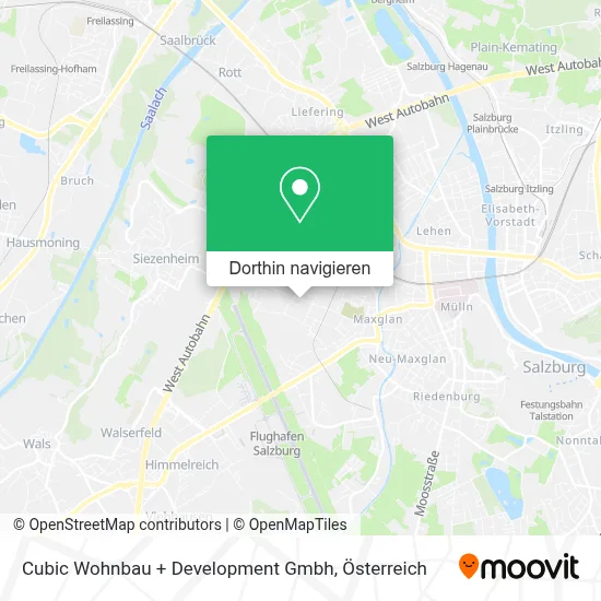 Cubic Wohnbau + Development Gmbh Karte