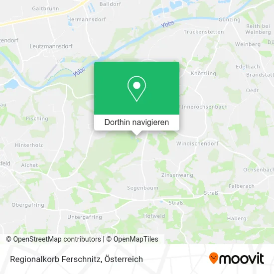 Regionalkorb Ferschnitz Karte