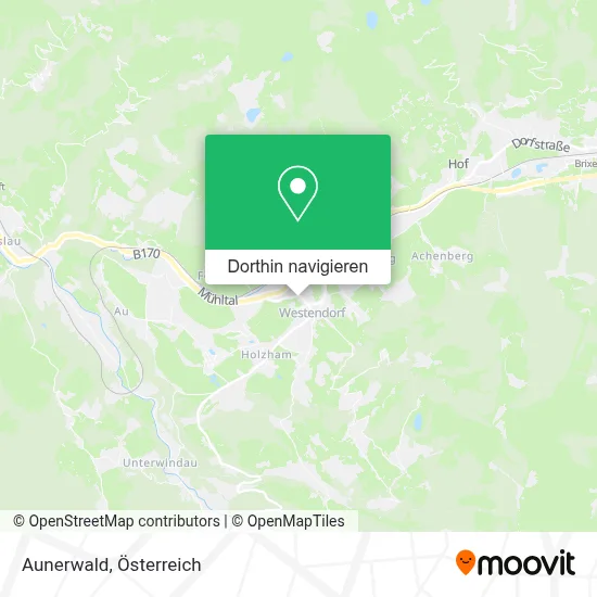 Aunerwald Karte