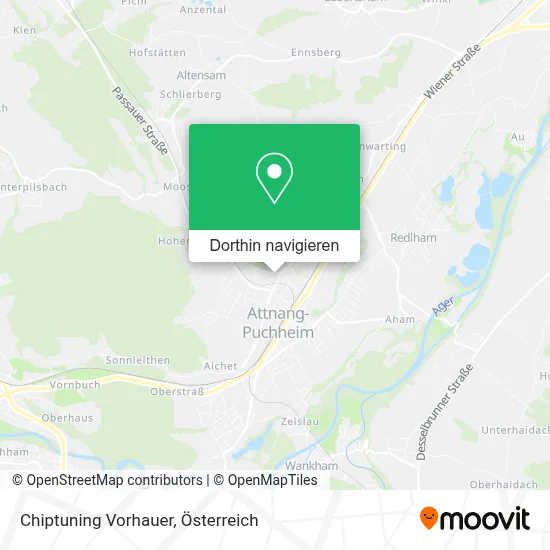 Chiptuning Vorhauer Karte