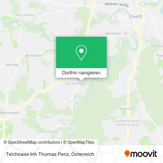 Teichoase Inh Thomas Penz Karte