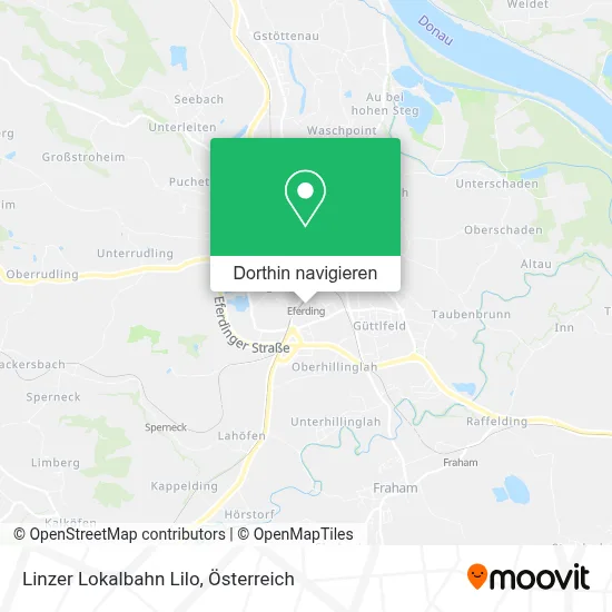 Linzer Lokalbahn Lilo Karte