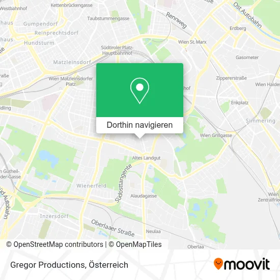 Gregor Productions Karte