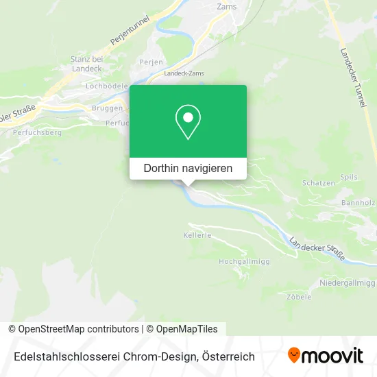 Edelstahlschlosserei Chrom-Design Karte