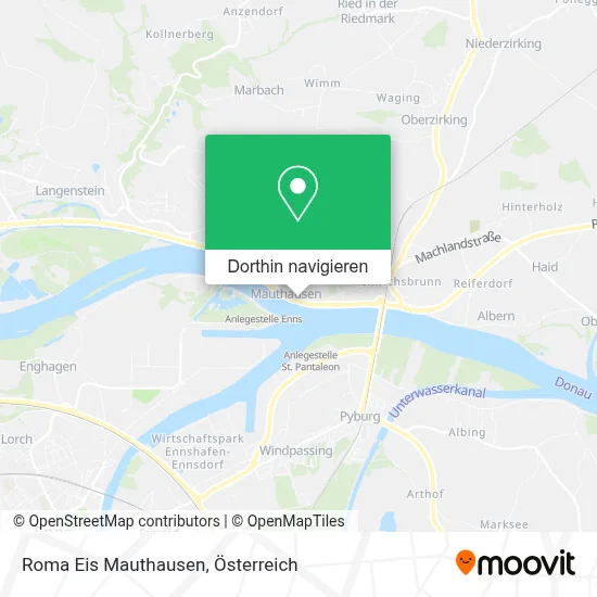 Roma Eis Mauthausen Karte