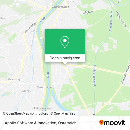 Apollo Software & Innovation Karte