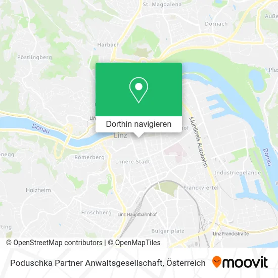 Poduschka Partner Anwaltsgesellschaft Karte