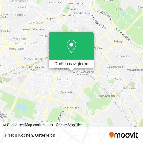 Frisch Kochen Karte