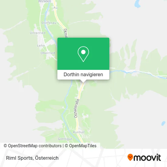 Riml Sports Karte