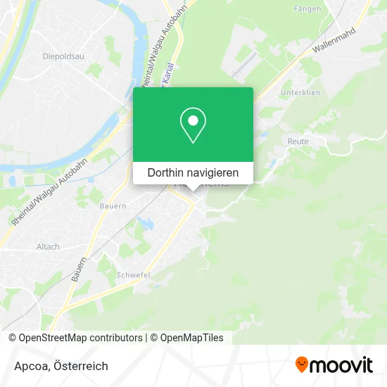 Apcoa Karte