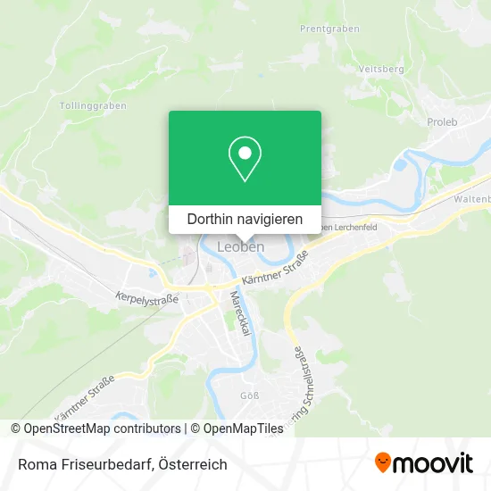 Roma Friseurbedarf Karte