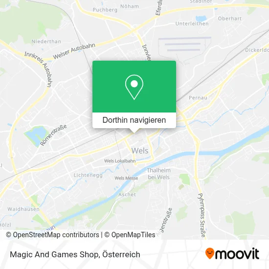 Magic And Games Shop Karte